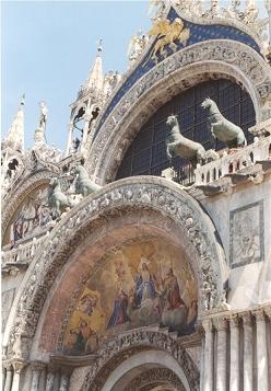 St. Mark's portico, Venice || Source - N/A