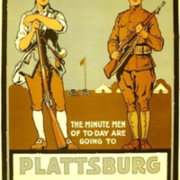 The Minute Men of To-Day Are Going to Plattsburg