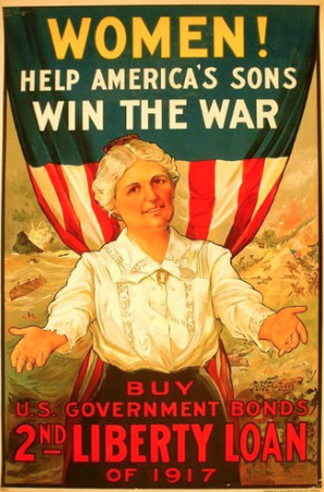 Mom says buy a war bond!